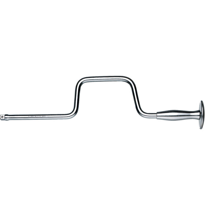 Stahlwille 453QR 3/8" Drive QuickRelease Steel Handled Speed Brace 408mm Long