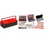 Facom 2132.EL31 69 Piece Electricians Metric Tool Set supplied in 3 Compartment Toolbox
