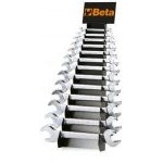 Beta  55/SP13 13 Piece Metric Double Open Ended Spanner Set With Plastic Storage Rack 6-32mm