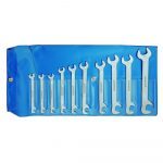 Gedore 8-0100 8 Series 10 Piece Double Open Ended Offset Midget Spanner Set 5-13mm