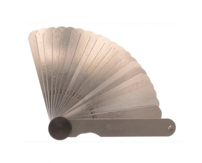 Starrett 66MA Feeler Gauge 20 Piece Set 0.051mm PrimeTools