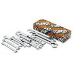 Beta 73/S13 13 Piece Metric Midget Wrench Spanner Set Open Ends at 15 & 75 Degrees 4-14mm