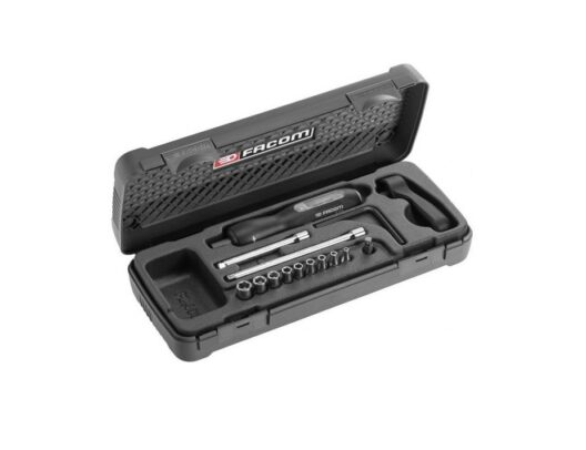 Facom A.402J1 Torque Screwdriver & Socket Set, 0.5 - 2.5Nm
