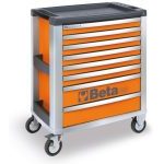 Beta C39/8 8 Drawer Aluminium Alloy Mobile Roller Cabinet in Orange