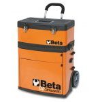 Beta C41S Two Module Tool Trolley Cabinet - Orange