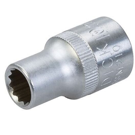 King Dick HSW202 1/2" Drive Bi-Hexagon (12 Point) Socket 1/8" Whitworth