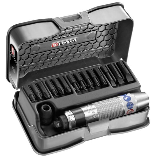 Facom NJ.262 16 Piece 3/8" Drive Impact Driver & Bit Set