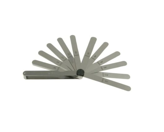Starrett 467 Feeler Gauge 13 Piece Set 0.0015-0.200in