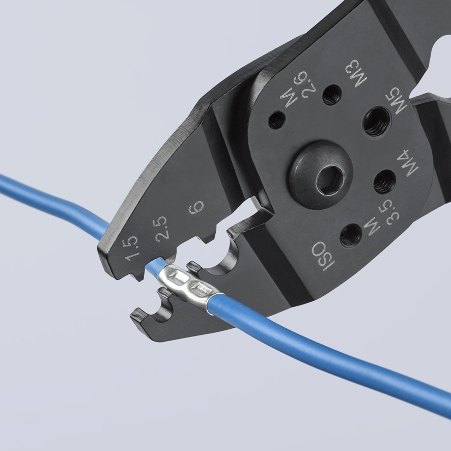 Knipex 97 21 215 Crimping Pliers for Insulated Terminals & Plug