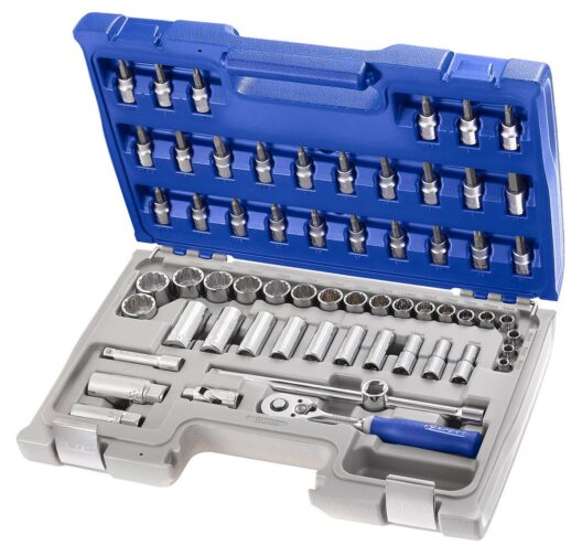 Expert by Facom E031806 61 Piece 3/8" Drive Metric Socket and Accessory Set