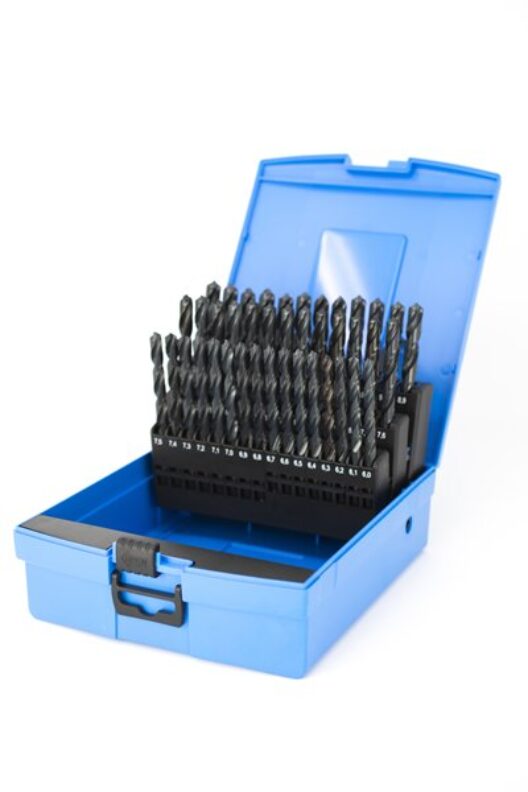 Presto 09500M41 41 Piece HSS Drill Set 6-10mm x 0.1mm in Steel Case
