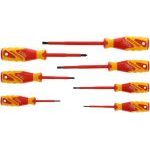 Gedore 2170-2160 PH-077 7 Piece 1000V VDE Insulated Screwdriver Set Slotted &amp; Phillips
