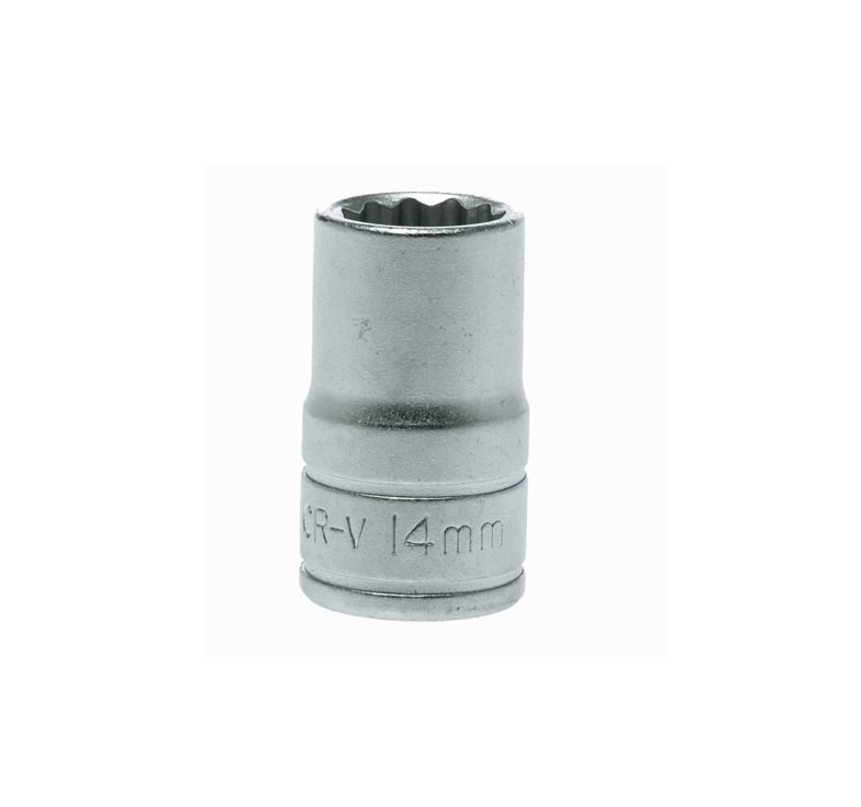 Teng M120511-C 1/2″ Drive Metric Bi Hexagon (12 Point) Socket 11mm