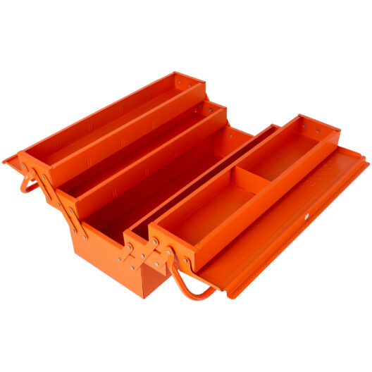 Bahco 3149-OR 5 Tray Cantilever Metal Toolbox 550mm