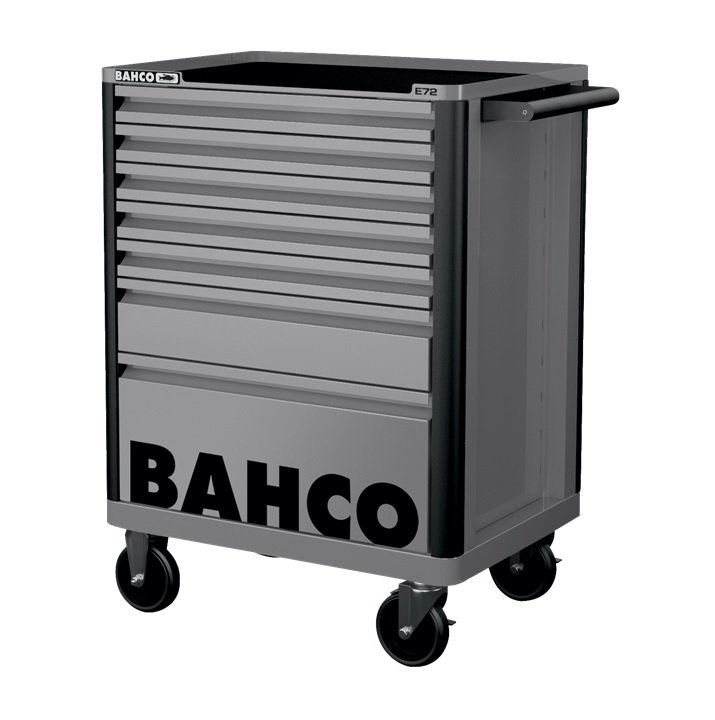 Bahco 1472K7GREY E72 7 Drawer 26″ Mobile Roller Cabinet Grey