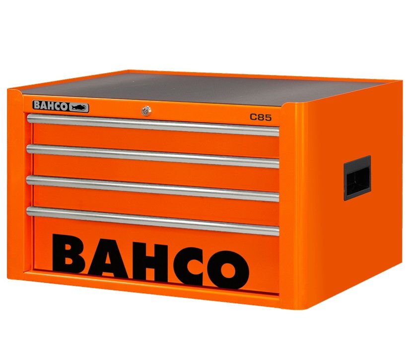 Bahco 1485K4 C85 Classic 4 Drawer Top Chest Orange PrimeTools