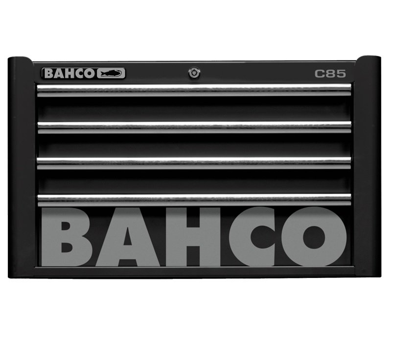 Bahco 1485K4BLACK C85 Classic 4 Drawer Top Chest Black - Image 2