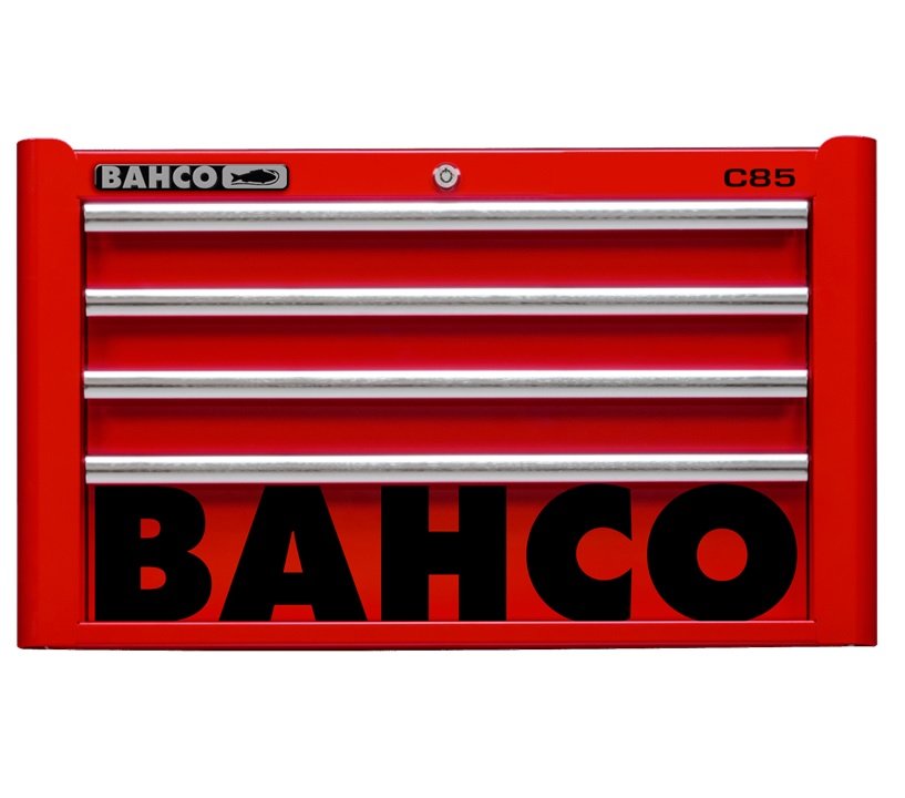 Bahco 1485K4RED C85 Classic 4 Drawer Top Chest Red - Image 2