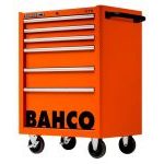 Bahco 1475K6 C75 Classic 6 Drawer 26" Mobile Roller Cabinet Orange
