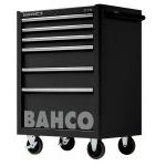Bahco 1475K6BLACK C75 Classic 6 Drawer 26" Mobile Roller Cabinet Black