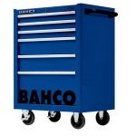 Bahco 1475K6BLUE C75 Classic 6 Drawer 26" Mobile Roller Cabinet Blue
