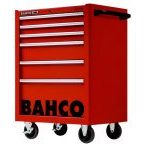 Bahco 1475K6RED C75 Classic 6 Drawer 26" Mobile Roller Cabinet Red