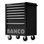 Bahco 1475K7BLACK C75 Classic 7 Drawer 26" Mobile Roller Cabinet Black