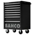 Bahco 1475K8BLACK C75 Classic 8 Drawer 26" Mobile Roller Cabinet Black