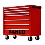 Bahco 1475KXL7RED C75 40" 7 Drawer Mobile Roller Cabinet Red