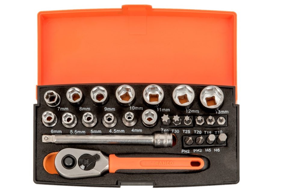 Facom Tools Foam Module 3mm - 10mm Hex Allen Key Set Power Handle T-Handle