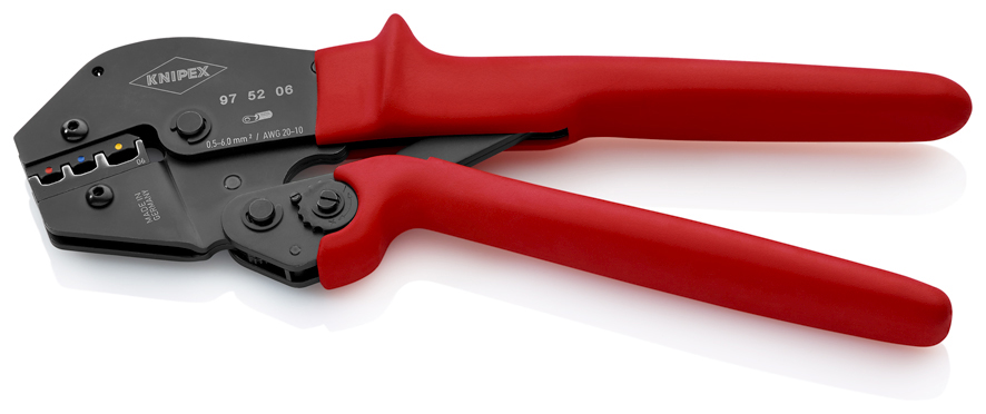 Knipex 97 52 06 Crimping Lever Pliers For Insulated Terminals