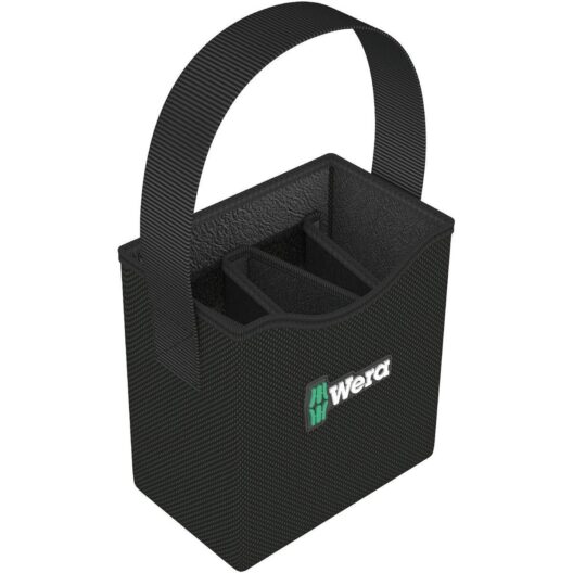 Wera 004353 2go 4 Tool Quiver Tote Pouch With Adjustable Partition