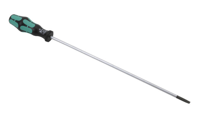 Wera 008060 Kraftform Plus 335 Extra Long Slotted Screwdriver 5.5 x 300mm