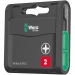 Wera 057750 Universal Phillips Bit-Box Screwdriver Bits PH2 (x20)