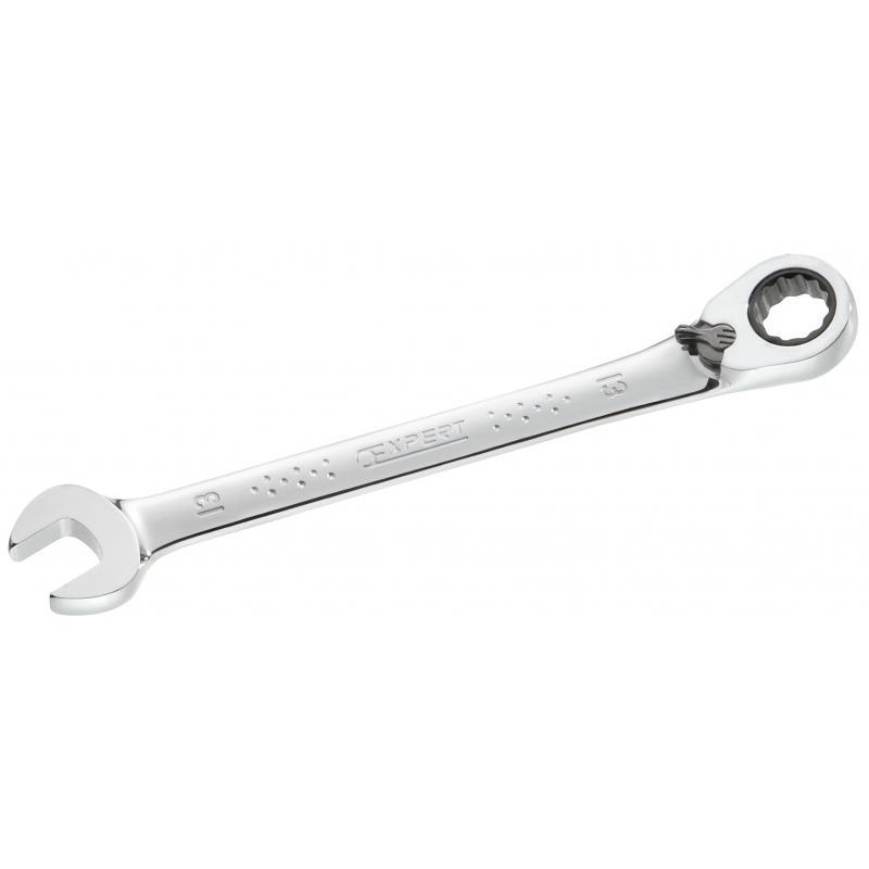 Expert by Facom E117370 Metric Ratcheting Combination Spanner Wrench 21mm  PrimeTools