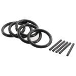 Expert by Facom E117881 Set of 5 rings/bushes for 1/2" Impact Sockets 15-32mm