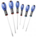 Expert by Facom E160903 6 Piece Screwdriver Set - Flared Slotted/Pozi