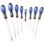 Expert by Facom E160904 8 Piece Screwdriver Set- Slotted/Phillips