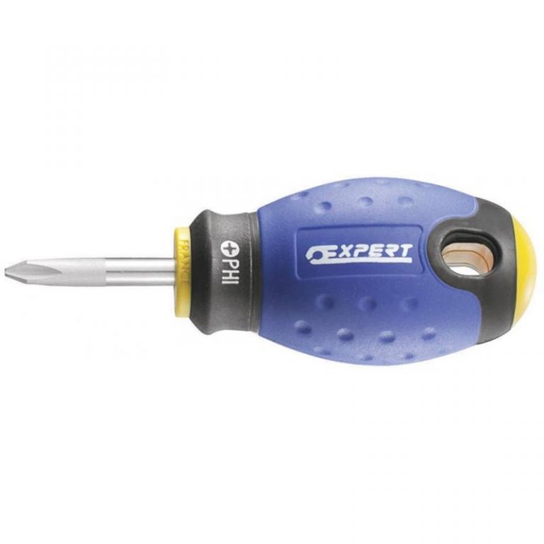 Expert by E165406 Stubby Phillips Screwdriver PH1 x 30 PrimeTools
