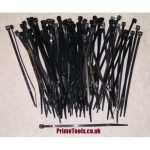 CABLE TIES 2.5mm x 100mm (BLACK) (Pack quantity 1000)