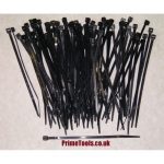 CABLE TIES 2.5mm x 100mm (BLACK) (Pack quantity 5 x 1000)