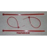 CABLE TIES 4.8 x 200mm RED (Pack quantity 200)