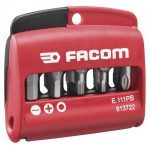 Facom E.111 11 Pce. High Performance Mixed Screwdriver Bit Set
