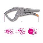 BETA 1051XL LARGE CAPACITY DOUBLE ADJUSTMENT SELF LOCKING PLIERS WITH EXTRA LARGE JAWS 270mm