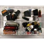 ASSORTED FLICK SWITCHES &amp; WARNING LIGHTS