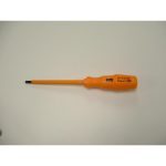 King Dick 64702 1000V VDE Insulated Slotted Screwdriver 3x100mm
