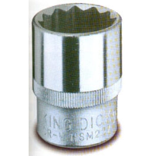 King Dick HSM227 1/2" Drive Metric Bi-Hexagon (12 Point) Socket 27mm