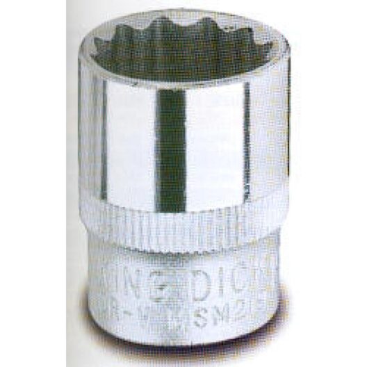 King Dick MSM207 3/8" Drive Metric Bi-Hexagon (12 Point) Socket 7mm