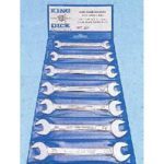 King Dick TKO7W 7 Piece Whitworth Open Ended Spanner Set 1/8"-9/16" BSW