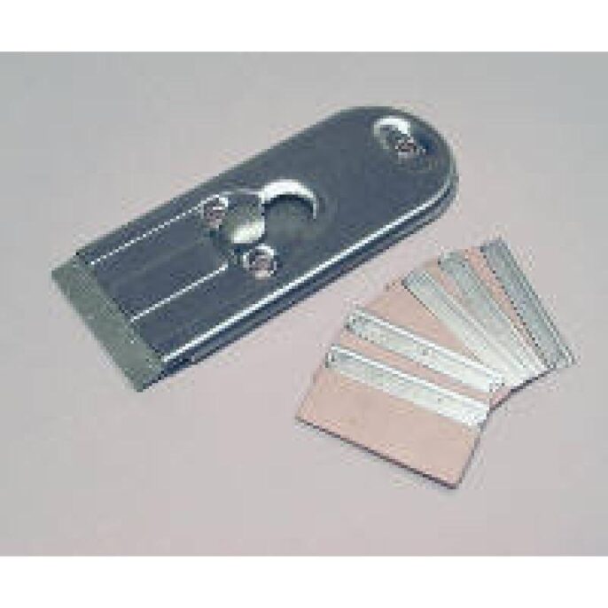 "ZIPPY" Type SCRAPER c/w 5 Spare Single Edged Blades
